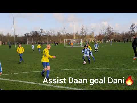 Winst UVS Jo10-1 + Daan 3x gescoord  2 op 🎥