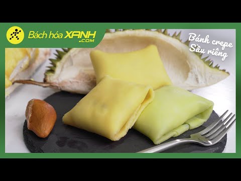 3 cách làm bánh crepe sầu riêng ngon giòn đơn giản dễ làm