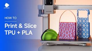 How to 3D Print TPU + PLA on Kobra X | Soft-Rigid Hybri
