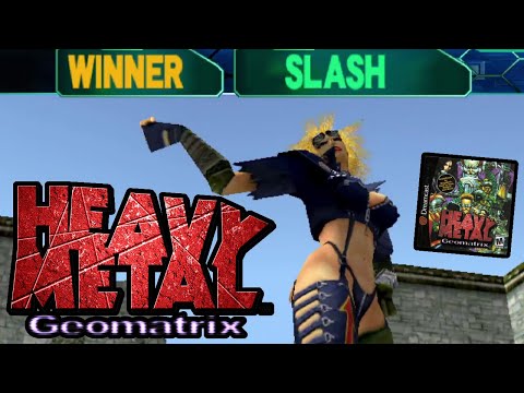 Heavy Metal : GeoMatrix - 1CC/NoDeaths Slash Solo play