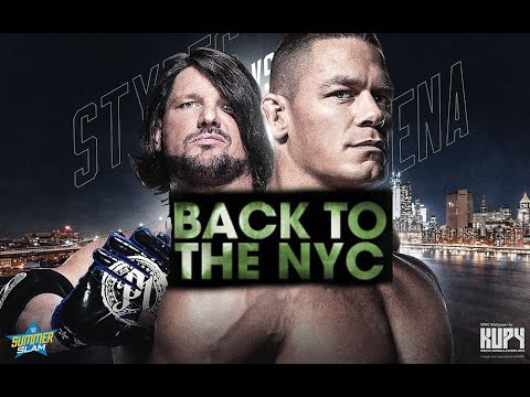 WWE Summerslam 2016 3rd Official Theme Song "Back To The NYC"