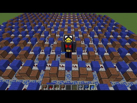 I made I'm Blue using Minecraft Note Blocks