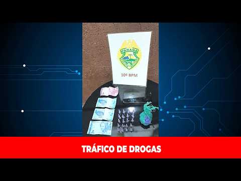 INDIVÍDUO É PRESO PELA PM POR TRÁFICO DE DROGAS EM CALIFÓRNIA