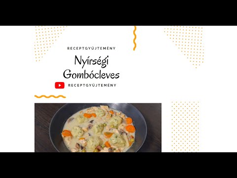 Nyírségi gombócleves   /Mit főzzünk ma/