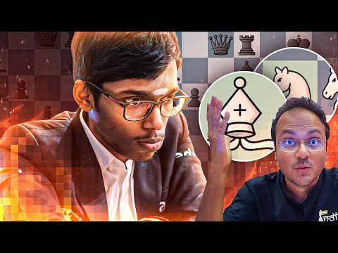 When Praggnanandhaa sacrificed a bishop and a knight | London Chess Open 2025