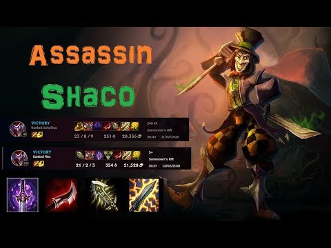 Shaco Full Assassin Ranked [League of Legends] Full Gameplay - Infernal Shaco