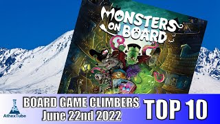 Top 10 Board Game Climbers for Week Ending in June 22nd 2022