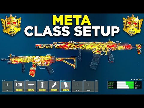 *NEW* Season 6 META AR & SMG Loadout in Warzone! ( Best KILO 141 & C9 Class Setup )