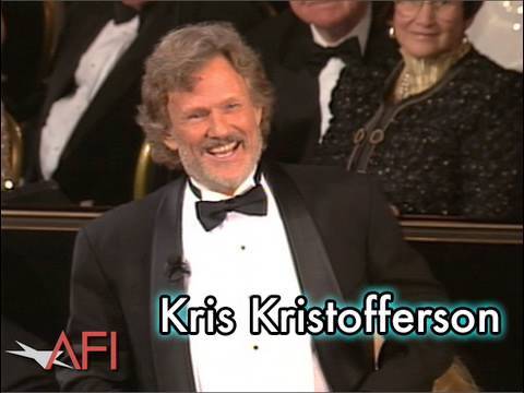 Kris Kristofferson Salutes Martin Scorsese at the AFI Life Achievement Award