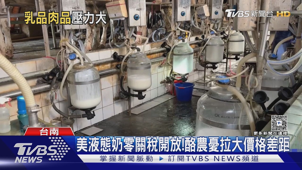 影音/美乳免稅衝擊國產乳? 酪農樂觀:國產市佔率高