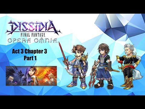 DFFOO GL - Act 3 Chapter 3 Part 1 Wyrm of Chaos lufenia (Bartz, Noel, Galuf)