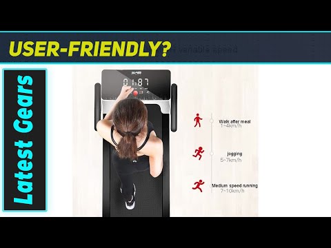 Small Electric Walking Machine: Amazing Ultra Silent Home Treadmill!