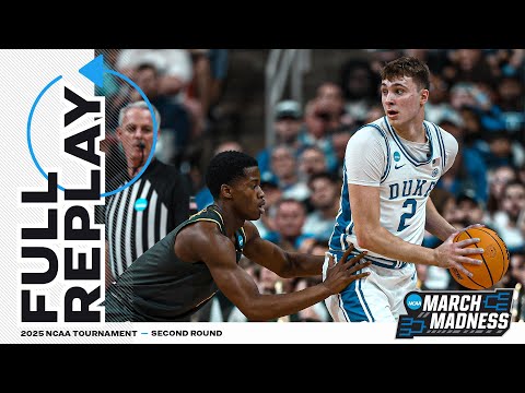 Duke vs. Baylor - 2025 NCAA men’s second round | FULL REPLAY