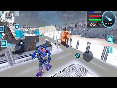 Iron Bot | city ​​police war crime robot - robot city