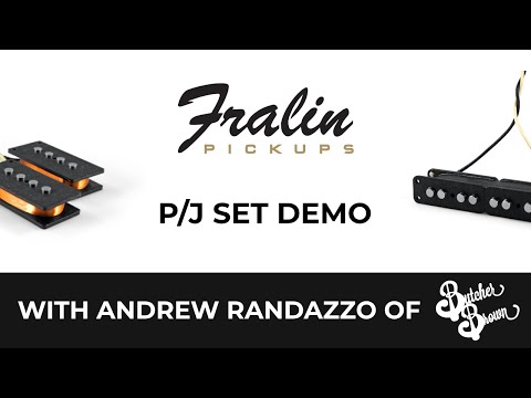 Andrew Randazzo of Butcher Brown Demos Lindy Fralin's P/J Set