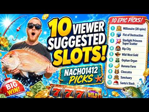 Thumbnail for video: I Gambled REAL Money on Viewer Suggested Slot Games 🫢