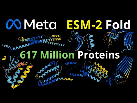 Meta ESM-2 Fold - AI faster than Alphafold 2