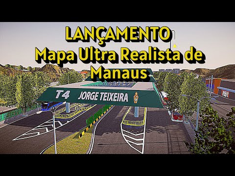 ????Proton Bus Simulator | Novo Mod Mapa Manaus Alpha 067 | Mapa da Cidade de Manaus | Mods | PBSU