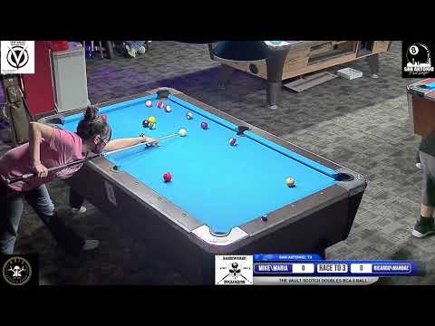 Mike Maria Rodriguez vs Ricardo Canales Mandee Rae \ The Vault Jack/Jill BCA 8 Ball \ Feb. 6, 2021