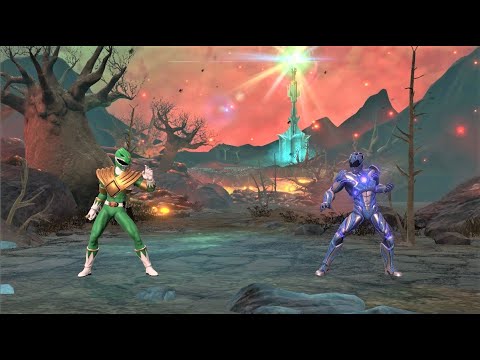 Tommy Oliver vs Cenozoic Blue (Hardest AI) - Power Rangers: Battle for the Grid