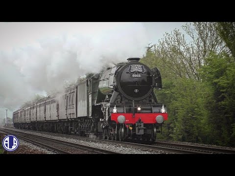 60103 'Flying Scotsman' takes on 'The Royal Duchy' solo - 30th April 2023