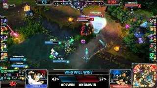 C9 vs KBM! - TP Epic FAIL lep (lulu)