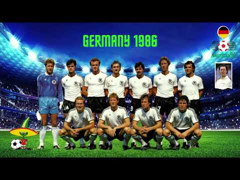 West Germany's World Cup 1986 Squad