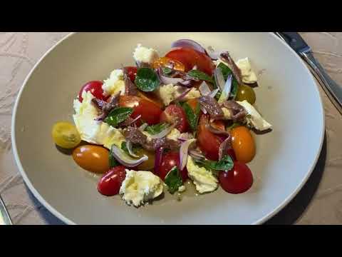 , title : 'Tomate-Mozzarella Salat, insalata caprese, Caprese-Salat - der Beste aller Zeiten!'