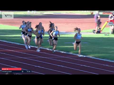 VMC 20.01.2022. Women 800m B race