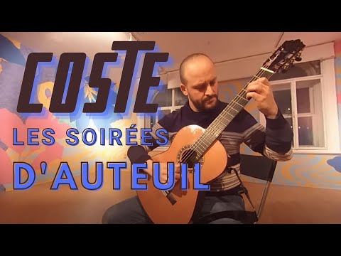 Coste: Les Soirées d'Auteuil (Tariq Harb, guitar)