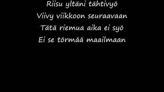 Juice Leskinen - Musta aurinko nousee (sanoilla)