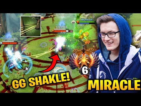 Miracle Windranger GG SHACKLE SHOT - Taking Top 1 Dota 2