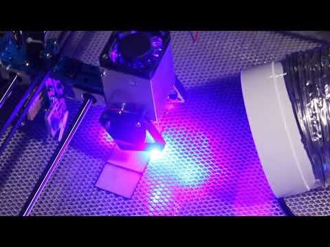 8 watt (8000 mw) solid-state (diode) laser add-on (attachment) for any 3D printer and CNC router