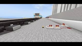 Minecraft統合版テスト 電車動かしてみた（ストラクチャーブロック）