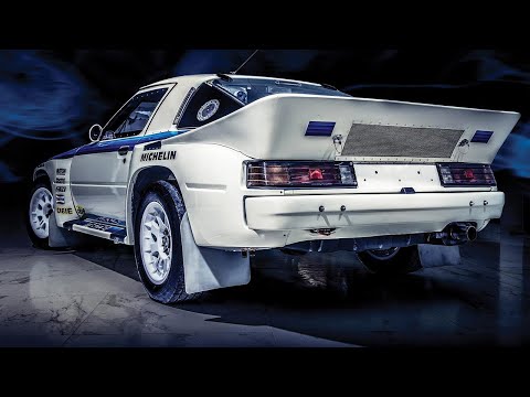 Crazy Group B Mazda RX7 - with pure engine sounds