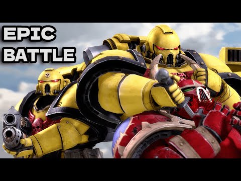 Can 2 Imperial Fists survive a Chaos Invasion? - Warhammer 40K: Space Marine, Augmented Mod