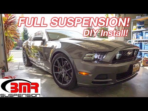 BMR Suspension Install! Lowering Springs, Panhard Bar, LCAs, and Caster/Camber!