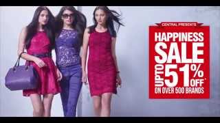 Central: Happiness Sale, the best sale in town!