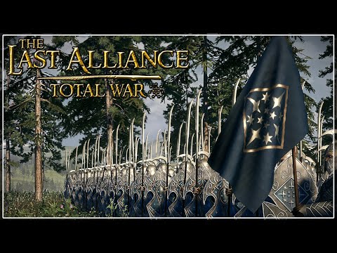 The Elves Invade Middle Earth - MASSIVE UPDATE - Total War The Last Alliance