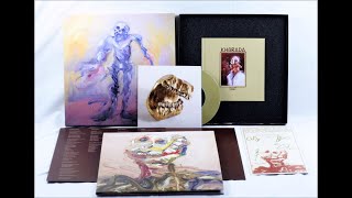 Elaborate VINYL LP BOX SET and BOOK design for DEBUT RECORD of KHôRADA
