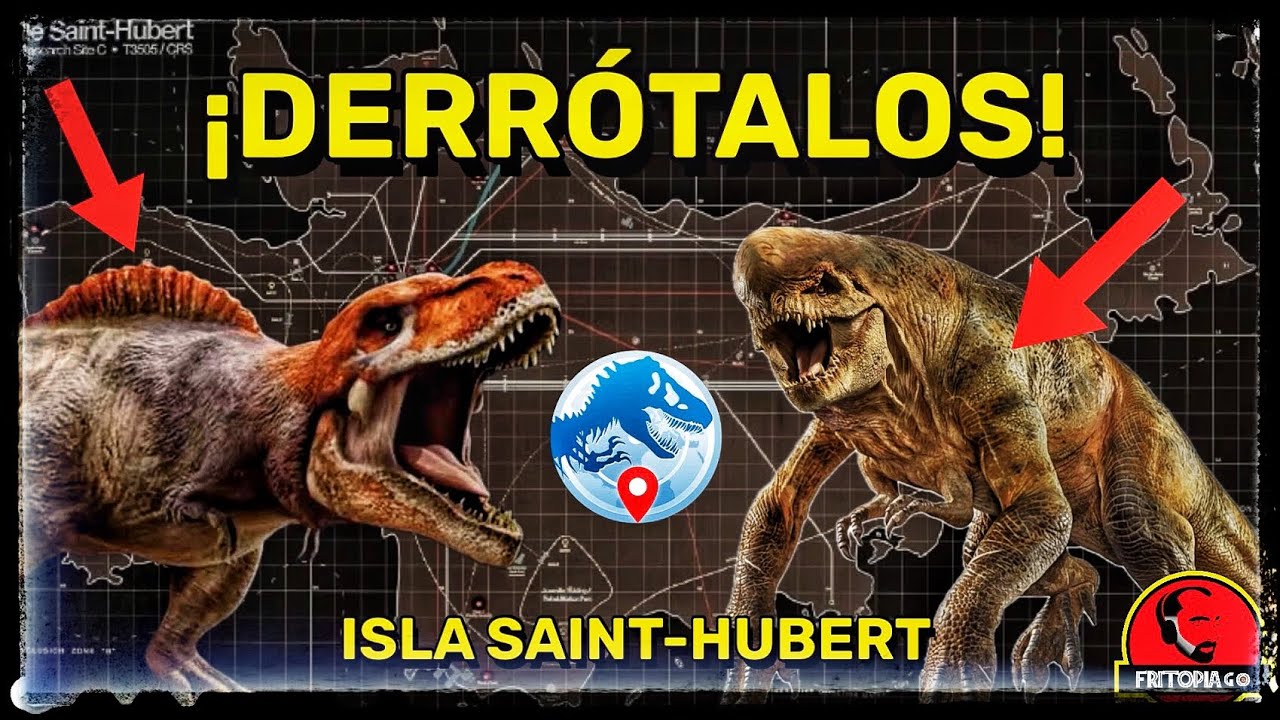 ÎLE SAINT-HUBERT en JURASSIC WORLD ALIVE - Walkthrough compleo