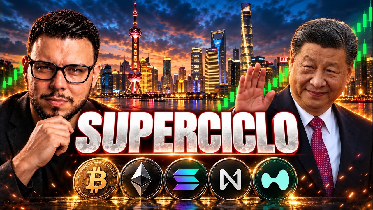 🚨 BITCOIN E ALTCOINS: A CHINA VAI DESTRAVAR UM SUPERCICLO CRIPTO?