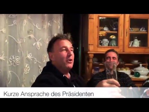 Neujahrs Stammtisch der Herren 40/50 im Wintergarten des TC Plankstadt am 5. Januar 2016