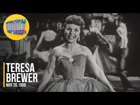 Teresa Brewer "A Sweet Old-Fashioned Girl" on The Ed Sullivan Show