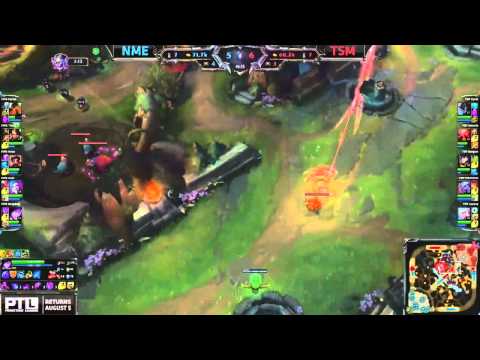 NME  VS TSM  Highlights   2015 NA LCS Summer W9D1