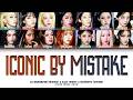 MV AUDIO LE SSERAFIM X ILLIT X KATSEYE ICONIC BY MISTAKE Lyrics Color Coded Lyrics