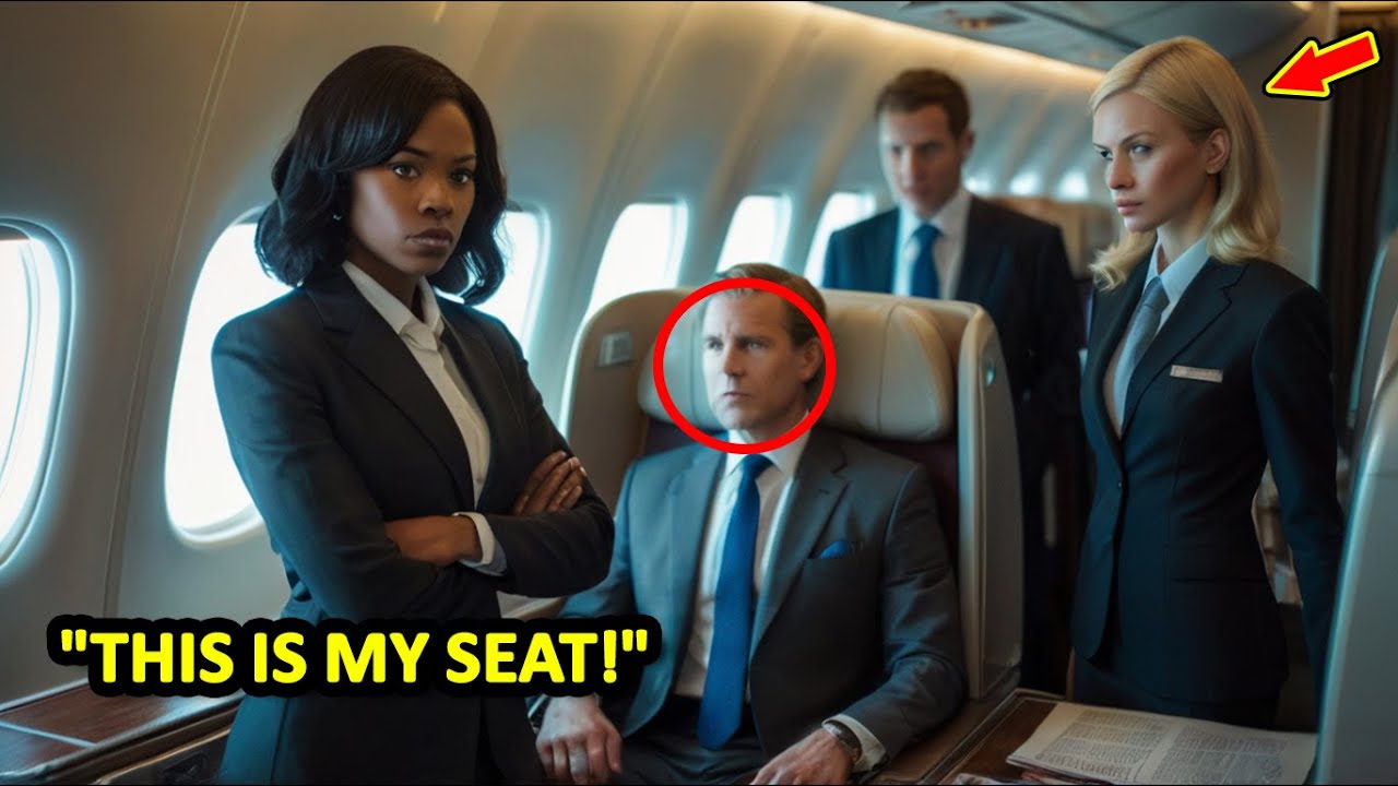 Black Woman’s First-Class SEAT STOLEN – What Happens Next Shocks Everyone
