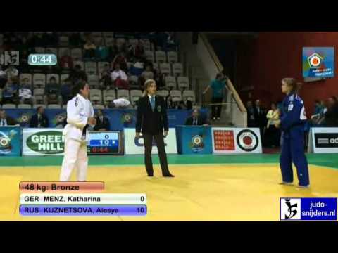 Katharina Menz (GER) - Alesya Kuznetsova (RUS) [-48kg] bronze
