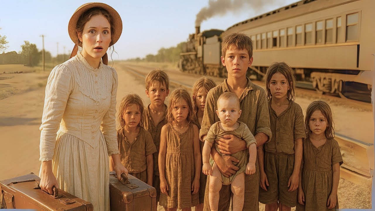 Sposa per corrispondenza arriva e trova 7 bambini senza marito ma è comunque diventata la loro madre