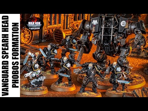 Warhammer 40k Vanguard Spearhead Phobos Formation